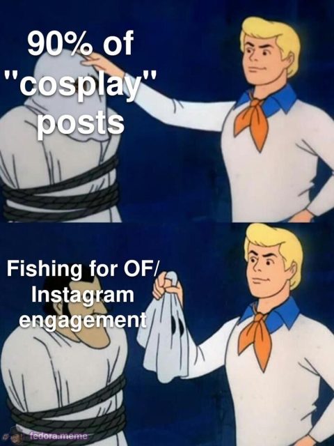 Twitter cosplay posts