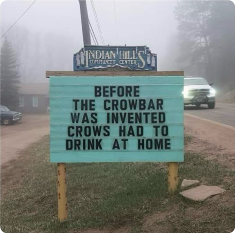 Down at the crowbar