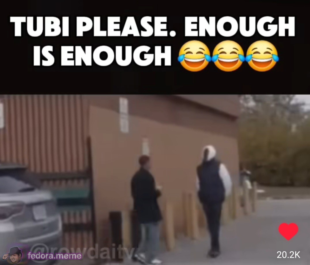 Tubi.. enough is enough 😂