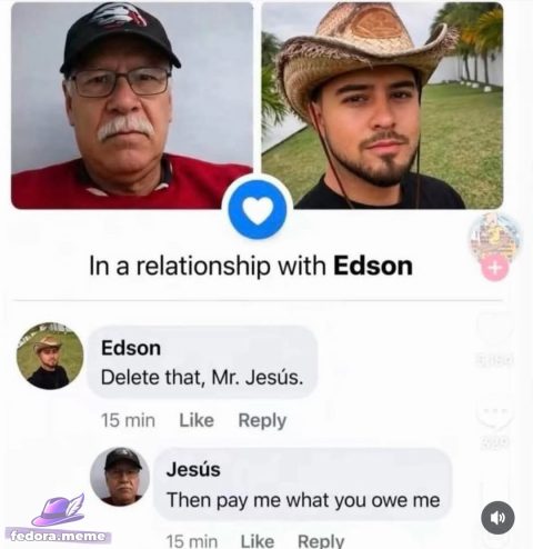 Well played, Mr, Jesus.