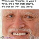 The person that won’t stop talking