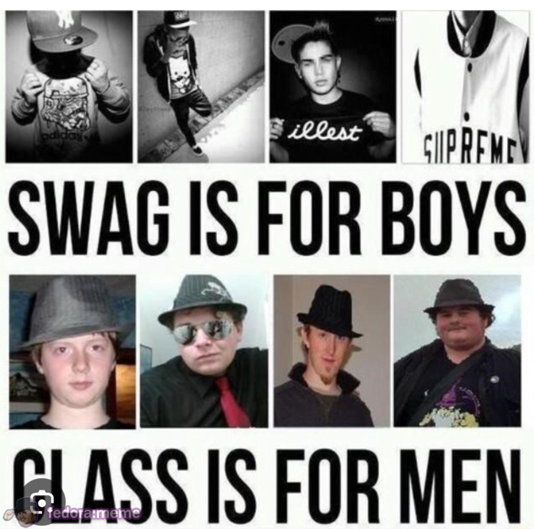 The difference between boys and men