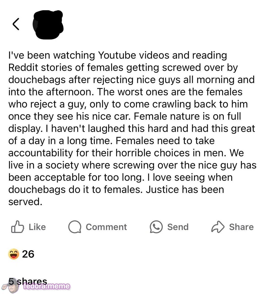 Justice has been served