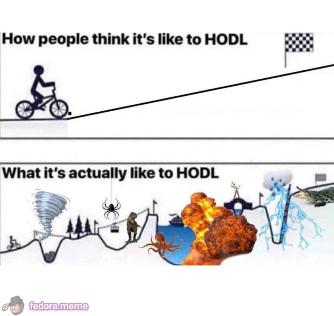 HODL expectations vs. reality