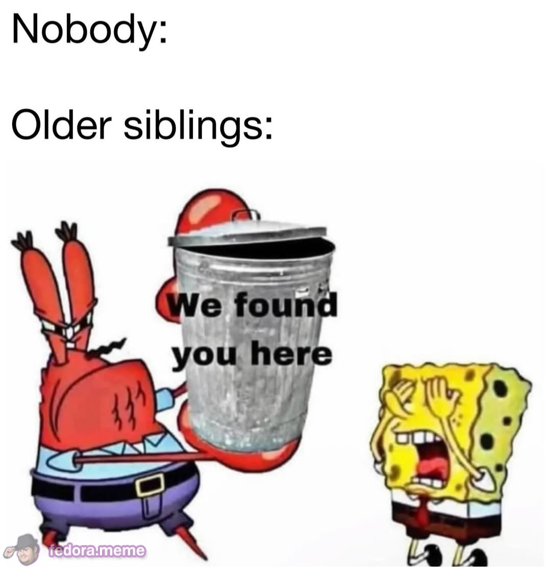 Where all younger siblings are born