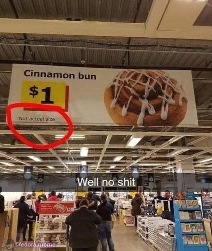 Not actual size 👀