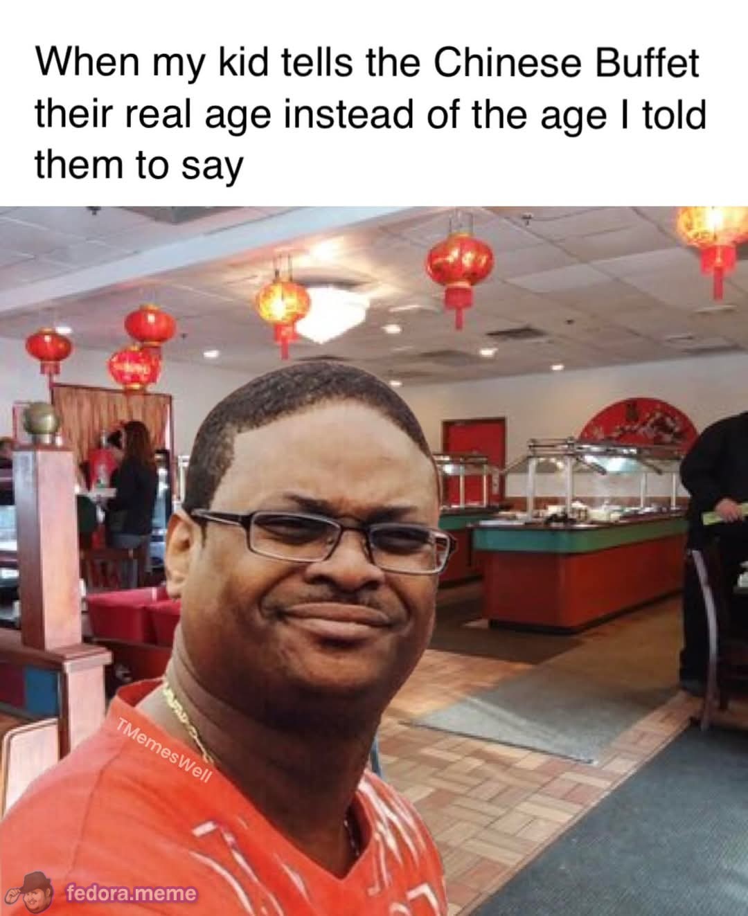 When the kids don’t lie at the buffet line