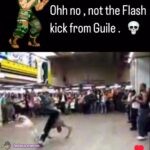 Not the flash kick from Guile 😆