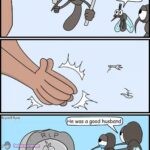 He was a good husband