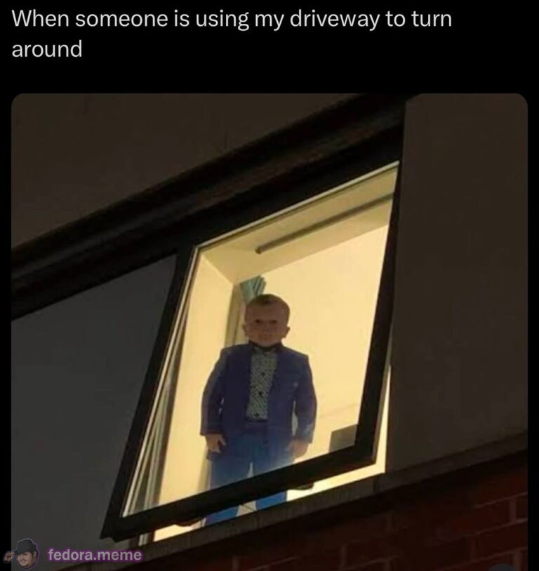 When someone uses my driveway to turn around