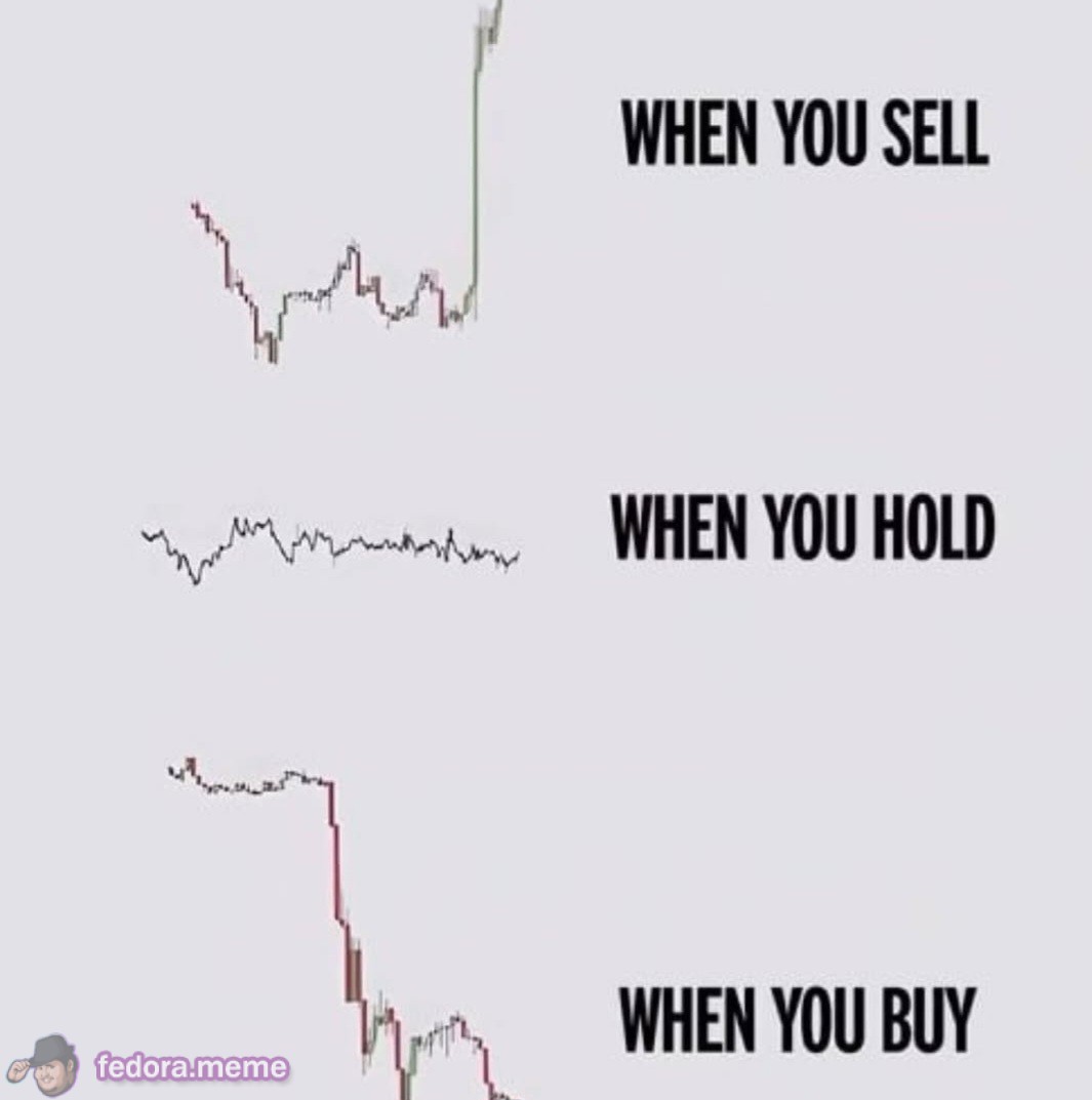 Diamond hands vs. Paper hands mentality