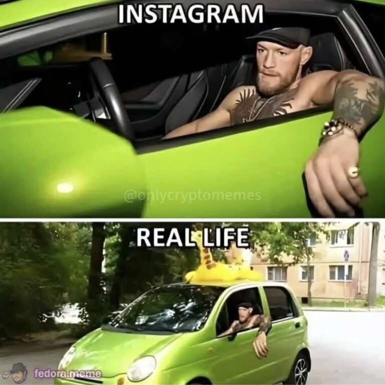 IG vs. real life