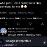 Biological Whorefare